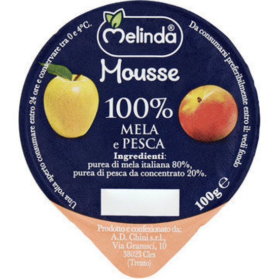 Immagine di MELINDA MOUSSE MEL/PESCA GR.100