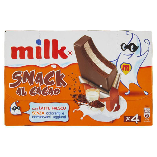 Immagine di MILK SNACK CACAO CON LATTE GR 30X4