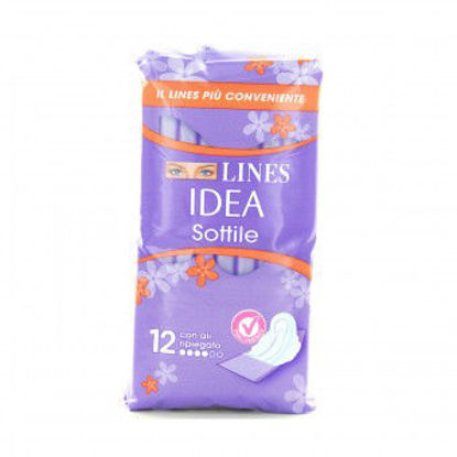 Immagine di LINES IDEA SOTTILE RIPIEGATO ALI X12