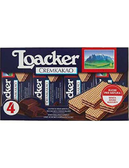 Immagine di LOACKER CREMKAKAO  X4   GR.180