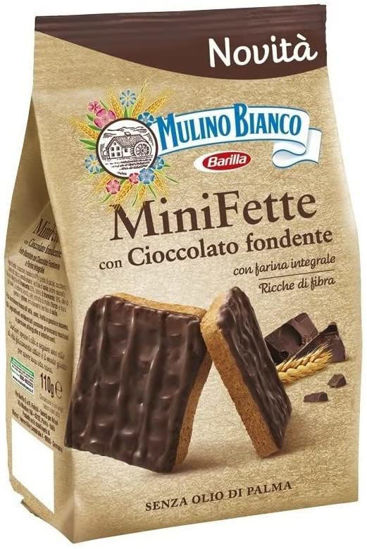 Immagine di M.B. FETTE MINI INT. CIOCC. FONDGR.110