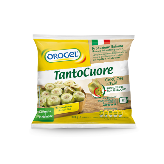 Immagine di OROGEL CARCIOFI CUORI INTERI GR.300