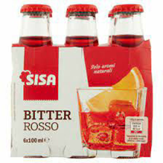Immagine di SISA BITTER ROSSO ML100X6