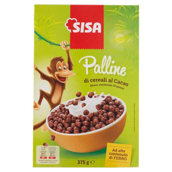 Immagine di SISA PALLINE CEREALI CACAO GR.375