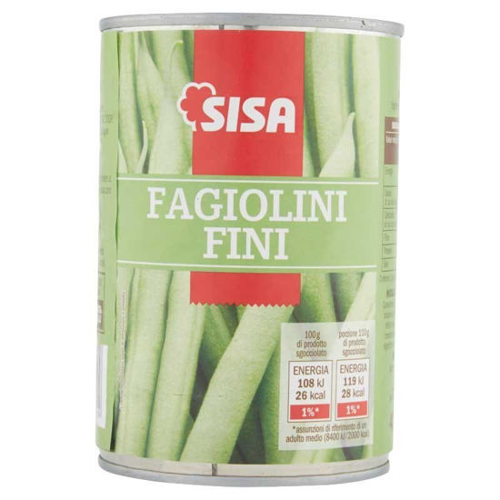 Immagine di SISA FAGIOLINI FINI A STRAPPO GR.400