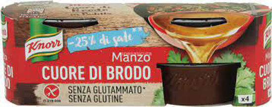 Immagine di KNORR CUORE BRODO MANZO B. SALE X4