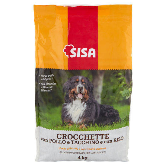 Immagine di SISA CROCCH.CANE POL/TAC/RISO KG.4