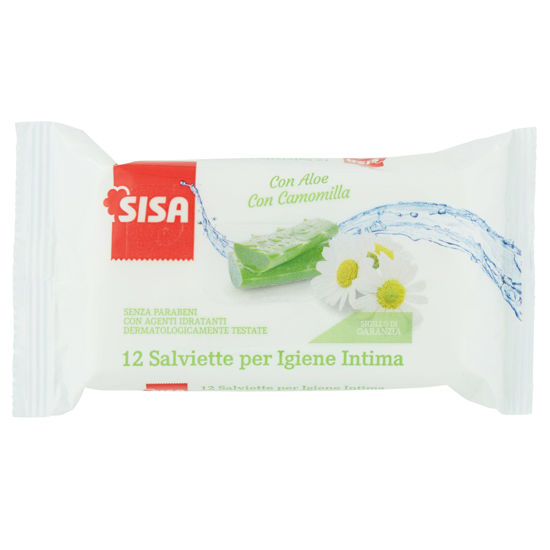 Immagine di SISA SALVIETTE IGIENE INTIMA  X12