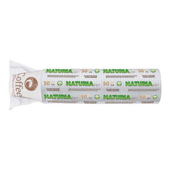Immagine di NATURIA BICCHIERI CAFFE CARTA X50