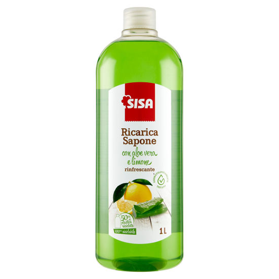 Immagine di SISA RICARICA SAPONE ALOE LIMONE LT.1