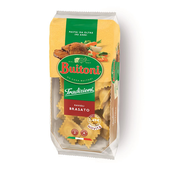 Immagine di BUITONI RAVIOLI AL BRASATO GR.230