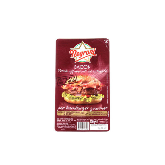 Immagine di NEGRONI PETALI BACON AFFUM. GR. 100