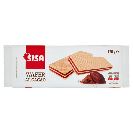 Immagine di SISA WAFER CREMA AL CACAO GR.175