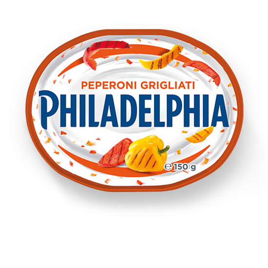 Immagine di PHILADELPHIA PEPERONI GRIGLIATI GR.150