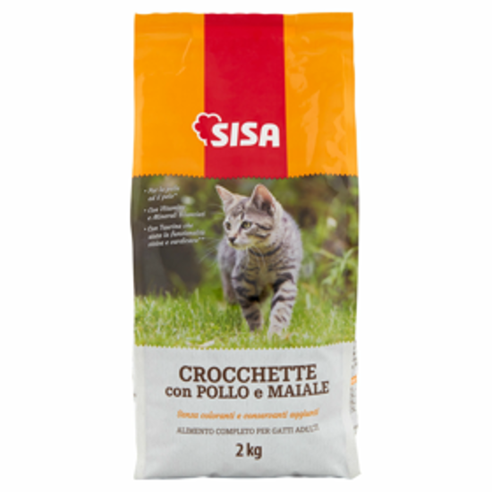 Immagine di SISA CROCCH. GATTO POLLO/SUINO KG .2