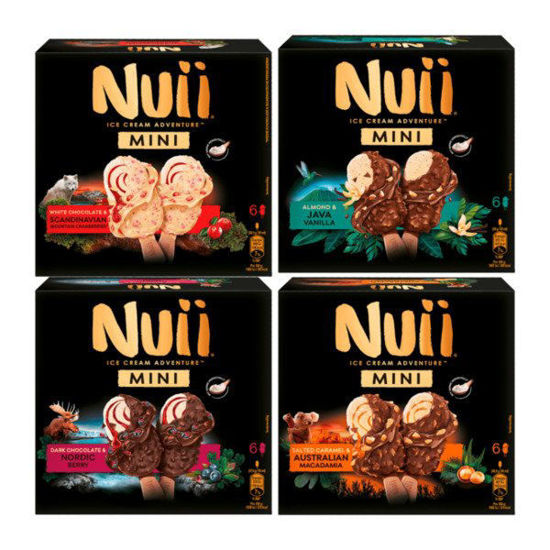 Immagine di NUII MINI MIX CARAM/VANIGLIA/FOND. X4