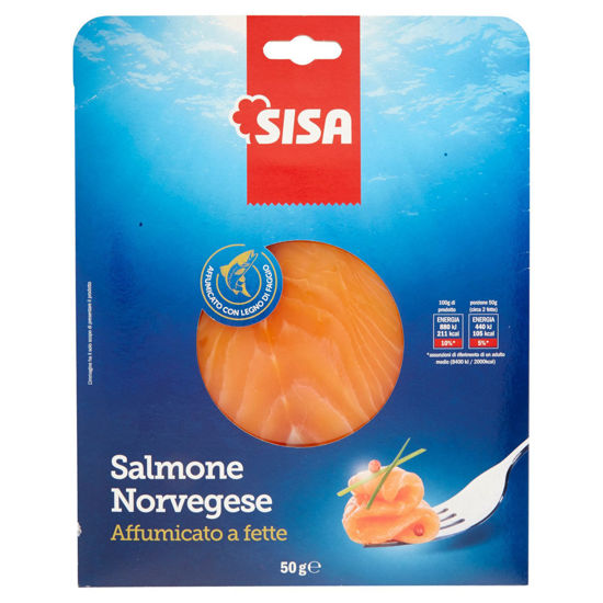 Immagine di SISA SALMONE NORVEGESE GR.100