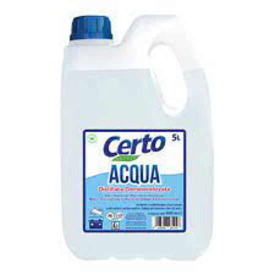 Immagine di CERTO ACQUA DISTILLATA DEMIN. LT.5