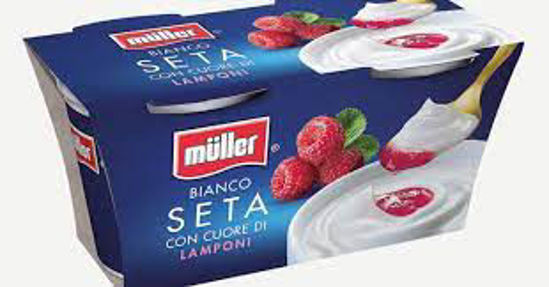 Immagine di MULLER BIANCO SETA LAMPONE GR.125X2