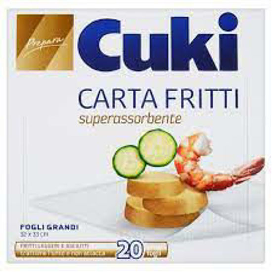 Immagine di CUKI CARTA X FRITTI 20 FOGLI