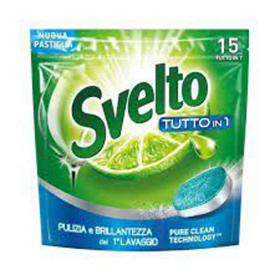 Immagine di SVELTO LAVASTOVIGLIE REGULAR 15 TABS