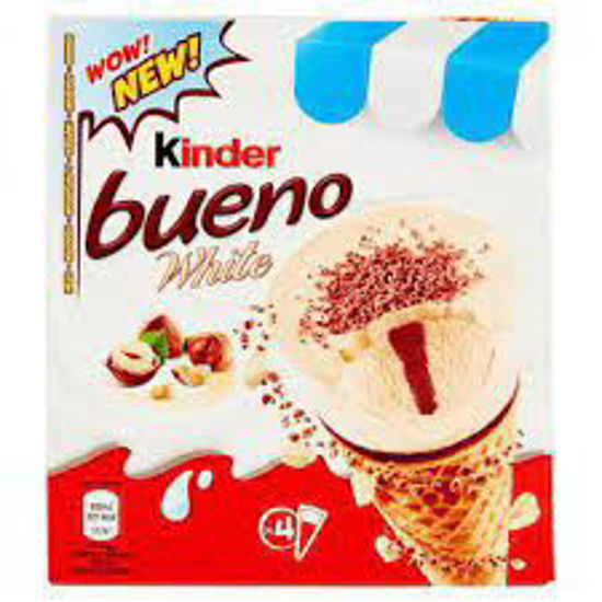 Immagine di KINDER BUENO ICE CREAM CONO WHITE X4
