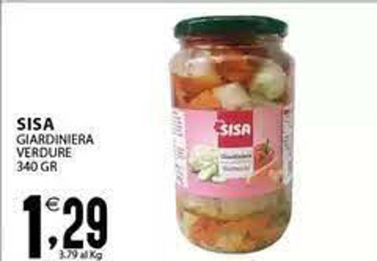 Immagine di SISA GIARDINIERA DI VERDURE GR.340