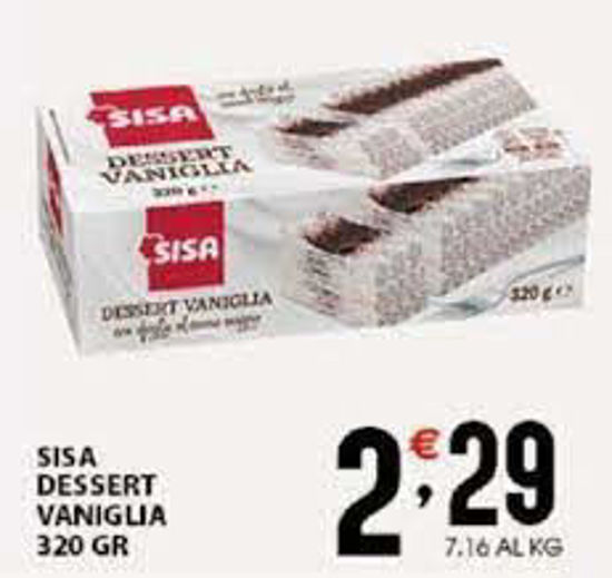 Immagine di SISA DESSERT VANIGLIA GR 320