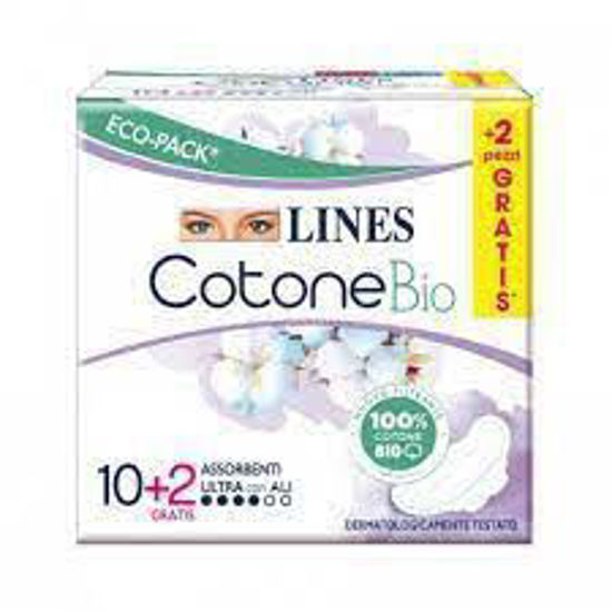 Immagine di LINES COTONE ULTRA ALI X10+2