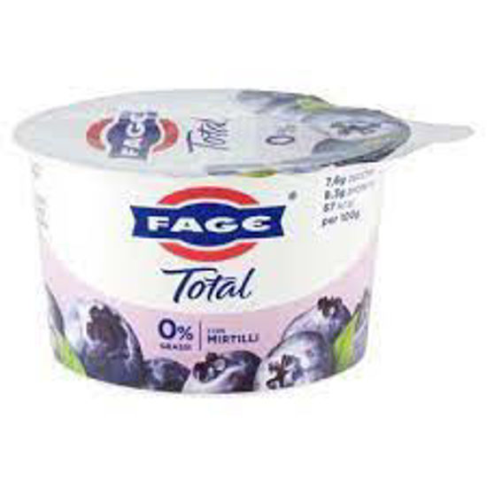 Immagine di FAGE TOTAL 0% SPLIT MIRTILLI GR.150