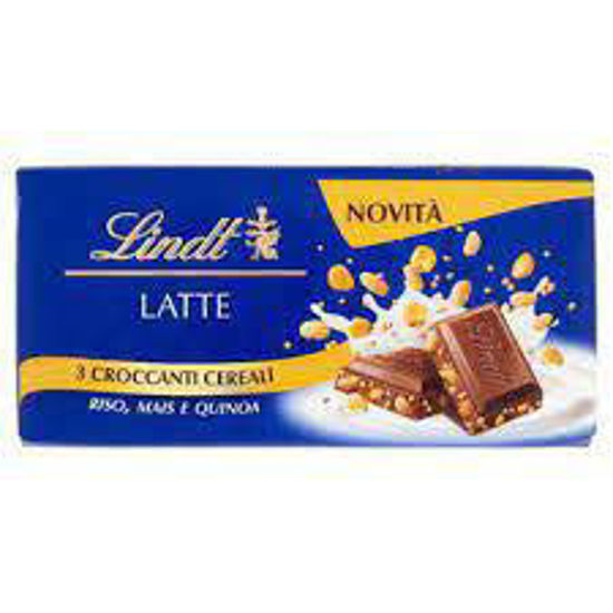 Immagine di LINDT TAV. LATTE 3 CEREALI GR.100