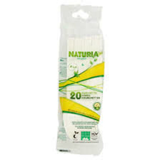Immagine di NATURA BIO FORCHETTE BIANCHE PZ.20