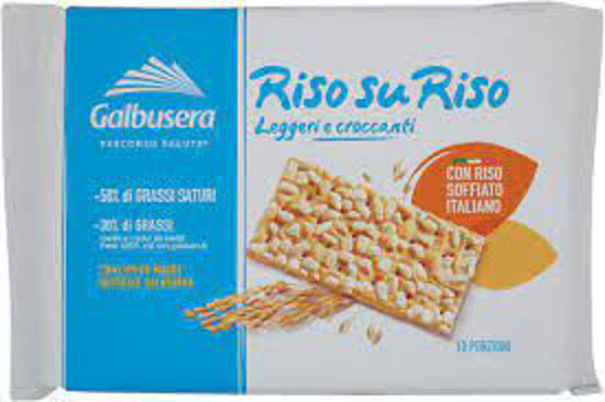 Immagine di GALBUSERA CRACKERS RISOSURISO SENZA COLESTEROLO GR.380