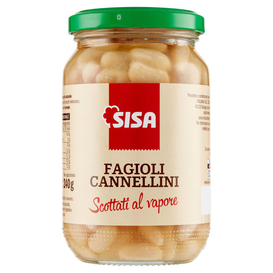 Immagine di SISA FAGIOLI CANNELLINI  VAPORE GR.360