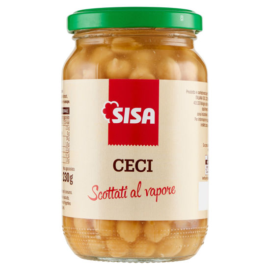 Immagine di SISA CECI SCOTTATI AL VAPORE GR.360
