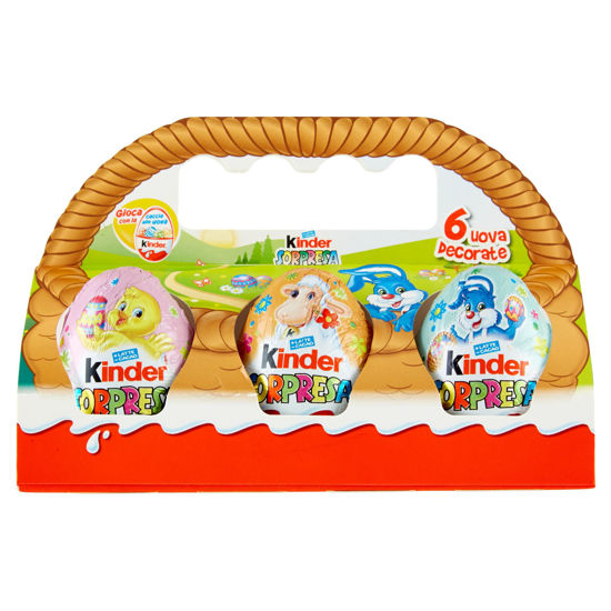 Immagine di KINDER UOVA SORPRESA X 6 CASETTA