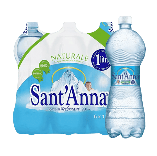 Immagine di ACQUA SANT'ANNA NATURALE LT.1  X6