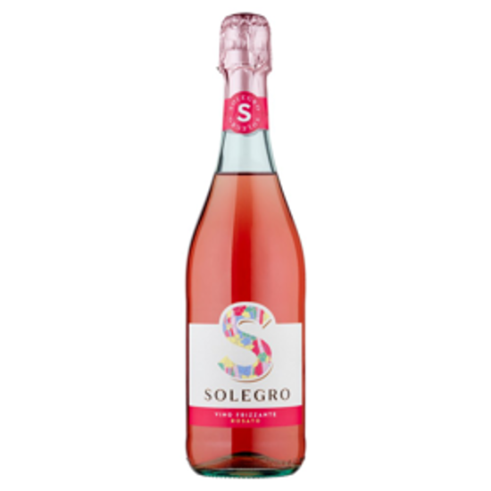 Immagine di SOLEGRO VINO FRIZZAN. ROSATO CL.75