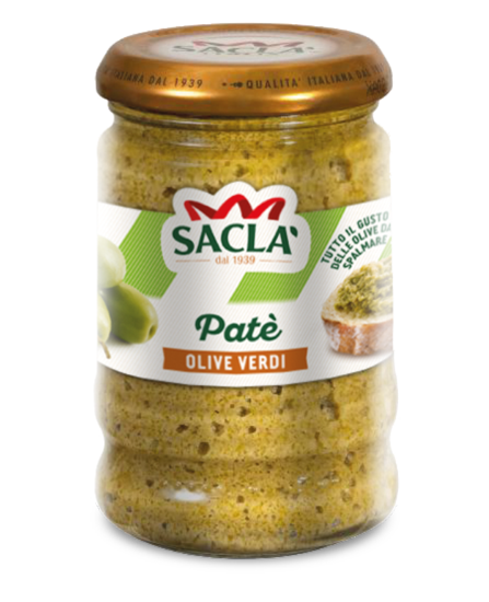 Immagine di SACLA' PATE' OLIVE VERDI V/V GR.190
