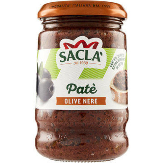 Immagine di SACLA' PATE' OLIV NERE   V/V GR.190