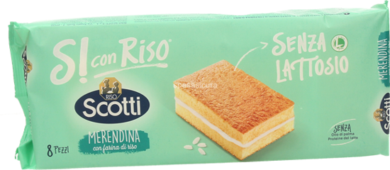 Immagine di SCOTTI MERENDINA C/RISO LATTE  X8