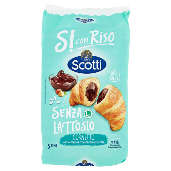 Immagine di SCOTTI CORNETTI C/RISO CIOCC  X5