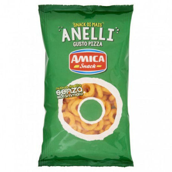 Immagine di AMICA CHIPS ANELLI PIZZA GR.125