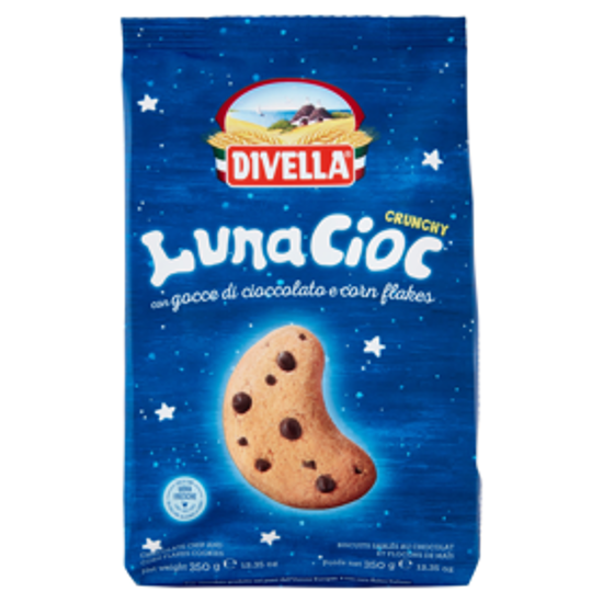Immagine di DIVELLA BISCOTTI LUNACIOC GR.350
