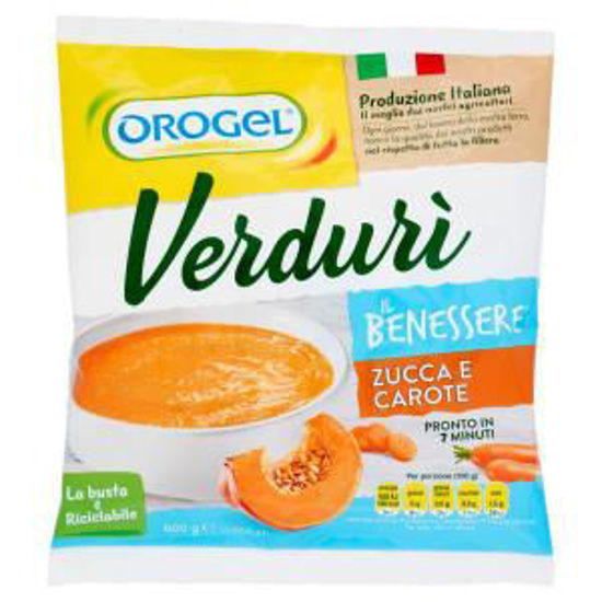 Immagine di OROGEL VERDURI' ZUCCA /CAROTE GR.600