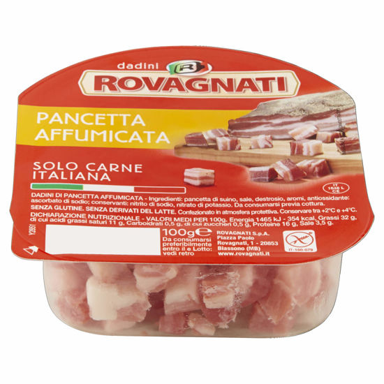 Immagine di ROVAGNATI PANCETTA AFFUMICATA GR.100