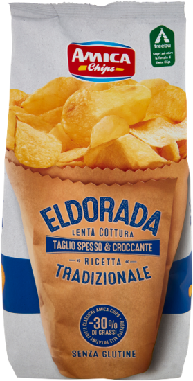 Immagine di AMICA CHIPS ELDORADA PATATINA GR.130