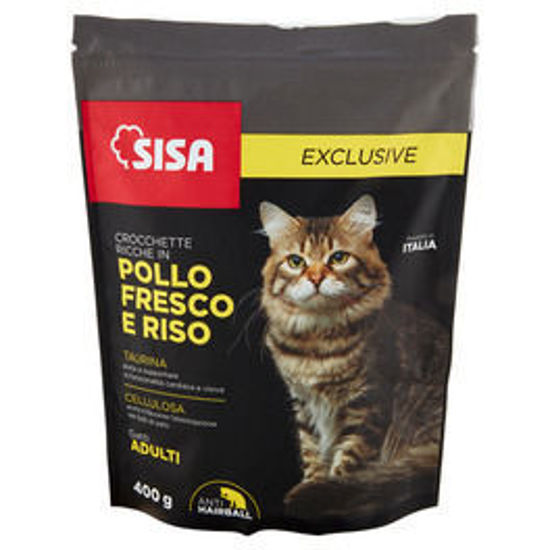 Immagine di SISA CROCC.GATTO POLLO RISO GR.400