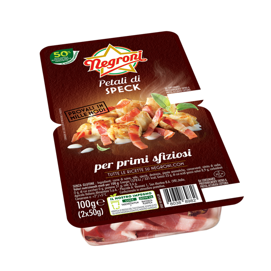 Immagine di NEGRONI PETALI SPECK GR.100