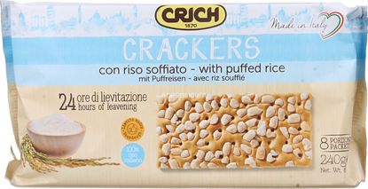Immagine di CRICH CRACKERS RISO SOFFIATO GR.300